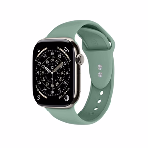 Crong Liquid siksniņa Apple Watch 38 / 40 / 41 / 42 mm, salvijas zaļš