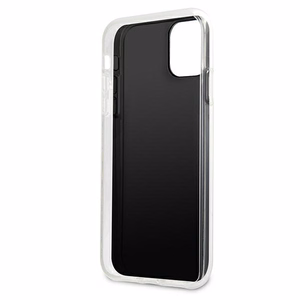 BMW Signature drukāts logotips apvalks iPhone 11 Pro Max - melns