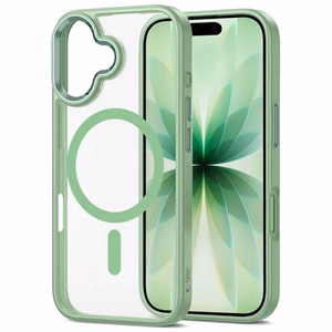 Tech-Protect MagMat MagSafe maciņš iPhone 17 caurspīdīgs zaļš