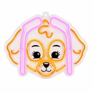 Подвесной неоновый LED Paw Patrol на оргстекле - Skye OW-130546