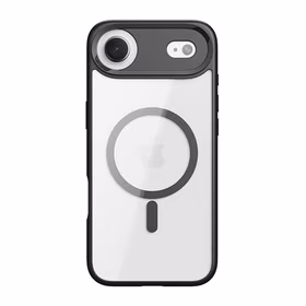 Rock Guard Objektīva Aizsardzība Sērijas Magnētiskais Viedtālruņa apvalks Iphone 17 Air caurspīdīgs-melns