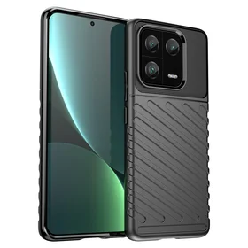 Thunder Case apvalks Xiaomi 13 Pro Silikona aizsargapvalks - melns