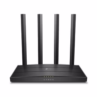 TP-Link ARCHER C6 V4.0 wireless router Gigabit Ethernet Dual-band (2.4 GHz / 5 GHz) melns
