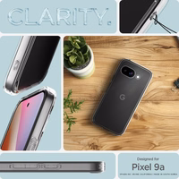 Spigen Ultra Hybrid viedtālruņa apvalks Google Pixel 9A - caurspīdīgs