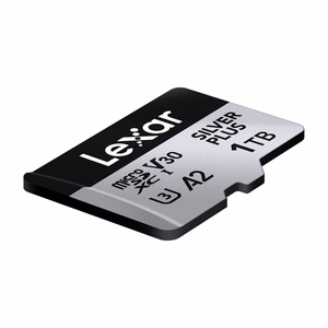 Lexar High-Performance Silver Plus microSDXC atmiņas karte 1 TB + adapteris