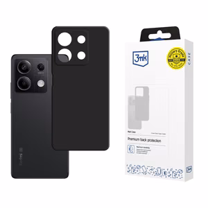 3mk silikona maciņš Xiaomi Redmi Note 13 5G - melns