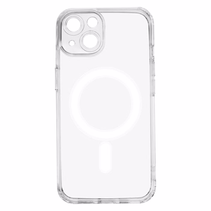 Anti Shock 1,5 mm Magnētiskais apvalks iPhone 13 6,1" caurspīdīgs kameras aizsardzība