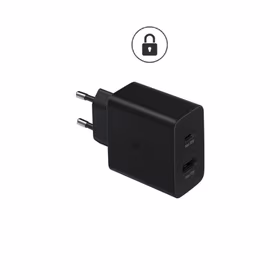 Lādētājs Samsung "DUO" EP-TA220N Melns original 35W (1xPD / 1xQC3.0) / (original package)