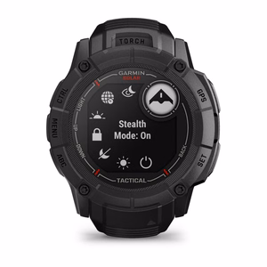 Garmin Instinct 2X Solar Tactical Edition – GPS viedpulkstenis, MIP, 50 mm, melns