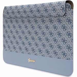 Guess 4G Stripe Metal Logo apvalks 14" klēpjdatoram - zils