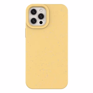 Eco Case viedtālruņa apvalks iPhone 12 Pro dzeltenais