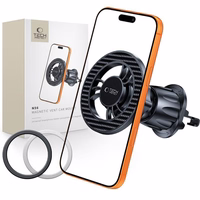 Tech-Protect N56 Magnetic MagSafe auto gaisa atveru turetajs - Melns