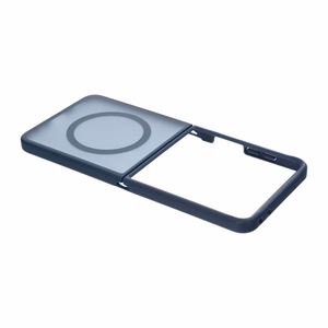 Tumši zils 4sF-S Acrylic vāciņš ar MagSafe atbalstu Samsung Galaxy Z Flip8 tālrunim