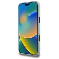 BMW Silikona Pagriežamās Līnijas Magnētiskais viedtālruņa apvalks iPhone 16 Pro Max - pelēks