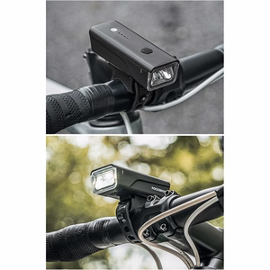 Rockbros 24510003001 priekšējais velosipēda lukturis 260 lm + USB-C - USB-A kabelis - melns