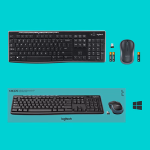 Logitech bezvadu komplekts MK270 International