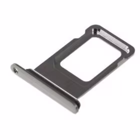 SIM Holder Saderīgs ar Apple iPhone Xs Max SIM card holder Melns