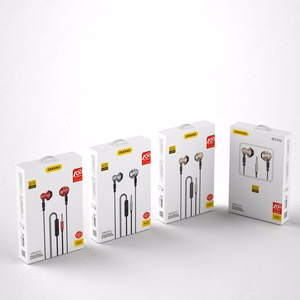 Dudao metāla vadu austiņas 3.5mm Mini Jack pelēkas (X2C-Gray)
