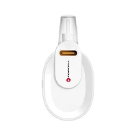 Portatīvais lādētājs Forcell F-Energy Power Plug F5K3 PD 20W 5000 mAh ar iebūvētu savienotāju USB C balta