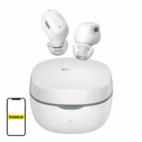 Austiņas TWS Baseus Bowie WM01 (baltas)