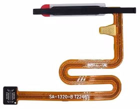 Flex Samsung A145 A14 4G ar fingerprint sensor Melns original (service pack)