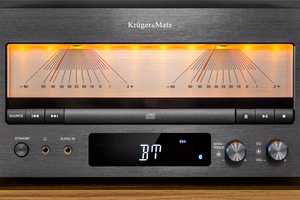 Kruger&Matz KM1995-A A klases Hi-Fi pastiprinātājs (CD, USB, Bluetooth, DAB+ digitālais radio, FM)