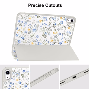 Tech-Protect SC Pen apvalks iPad 10.9" 2022 (10. gen.) / 11" 2025 (11. gen.) - margrietiņas ar lapām