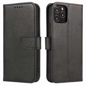 Magnētiskais elegants apvalks ar atloku un statīva funkciju Motorola Moto G 2022 melns