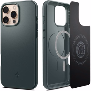 Spigen Thin Fit MagSafe apvalks iPhone 16 Pro Max - zaļš