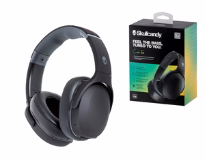 Skullcandy Crusher Evo austiņas vadu un bezvadu galvasstienis zvaniem/mūzikai USB Type-C Bluetooth melnas