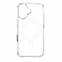 Anti Shock 1,5 mm Mag maciņš for iPhone 16 Pro Max 6,9" caurspīdīgs big hole + button