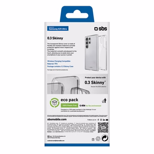 SBS Skinny maciņš Samsung Galaxy S25 Ultra, caurspīdīgs