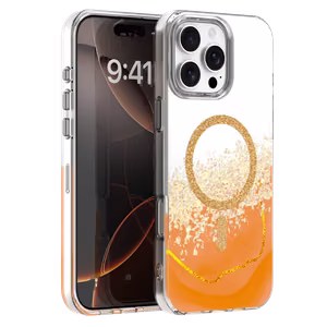 Epoxy Mag maciņš iPhone 16 Pro 6,3" oranžs