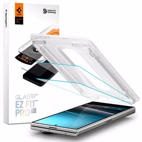 Spigen Glas.TR EZ Fit Pro HD rūdītais stikls 2-gab. komplekts Samsung Galaxy Z Fold 7 - caurspīdīgs