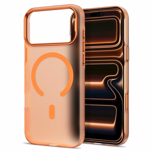 Tech-Protect MagZero MagSafe maciņš modelim iPhone 17 Pro Max / 18 Pro Max – matēts oranžs