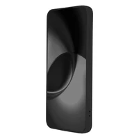 Pirkstu gredzens iPhone 16 Plus vāciņš melns