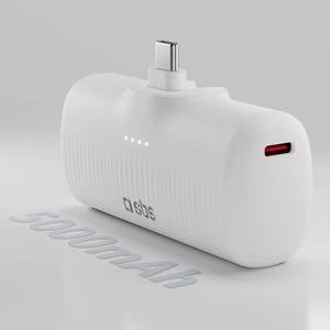 SBS EcoPower 5000 mAh 10W внешний аккумулятор со встроенным портом USB-C - Белый
