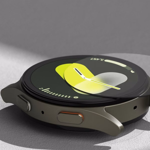 Ringke Slim un rūdītā stikla apvalks + stikla komplekts Samsung Galaxy Watch 7 44mm - melns