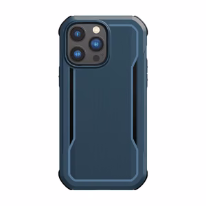 Raptic X-Doria Fort viedtālruņa apvalks iPhone 14 Pro Max ar Magnētisko bruņotu zilu pārklājumu