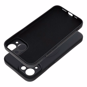 SILICONE MAG COVER viedtālruņa apvalks saderīgs ar MagSafe iPhone 14 melns