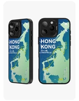 Benks Dynamic City Hong Kong viedtālruņa apvalks Iphone 16 Pro