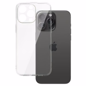 Back Case 2mm Perfect for iPhone 15 Pro Transparent