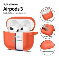 Tech-Protect silikona apvalks austiņām Apple AirPods 3 - oranžs