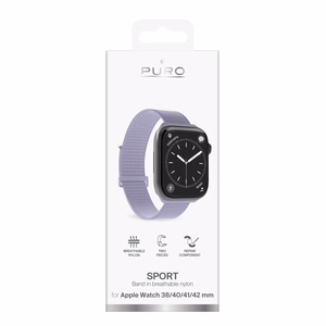 Puro sporta siksniņa Apple Watch 38/40/41/42 mm - Violeta