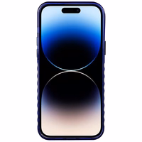 Audi IML Magnētiskais viedtālruņa apvalks iPhone 14 Pro Max - zils