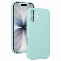 Silicone Lite viedtālruņa apvalks iPhone 17 mentols