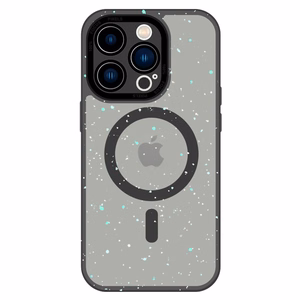 Tel Protect Magnētiskais Splash Matētais melnais apvalks viedtālrunim iPhone 15 Pro