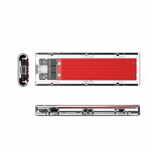 Orico TCM2-C3 M.2 NVME uz USB-C 10Gb/s disku ierīce - sarkana