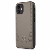 Mercedes Urban Line viedtālruņa apvalks iPhone 12 mini - brūns