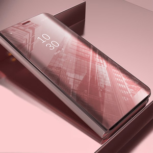 Smart Clear View viedtālruņa apvalks Samsung Galaxy S23 FE rozā